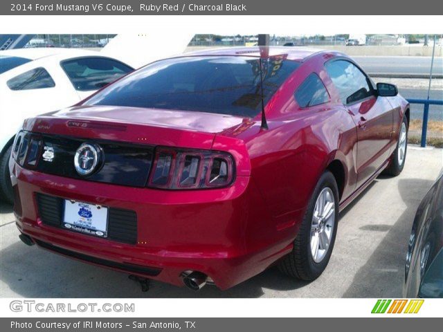 2014 Ford Mustang V6 Coupe in Ruby Red