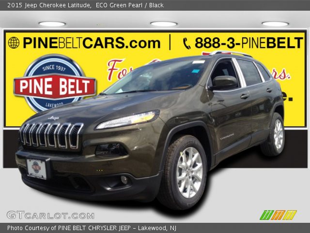 2015 Jeep Cherokee Latitude in ECO Green Pearl