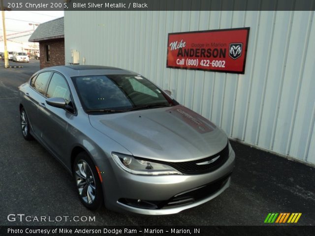 2015 Chrysler 200 S in Billet Silver Metallic