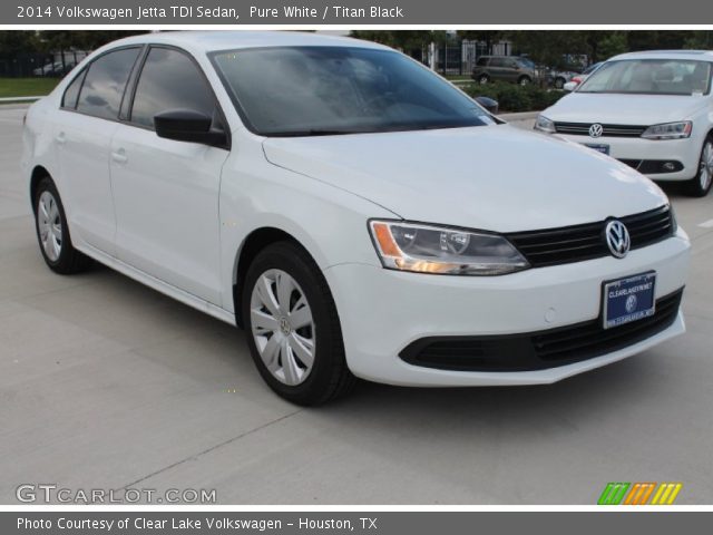 2014 Volkswagen Jetta TDI Sedan in Pure White
