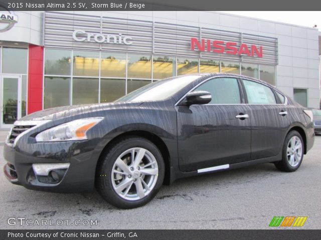 2015 Nissan Altima 2.5 SV in Storm Blue