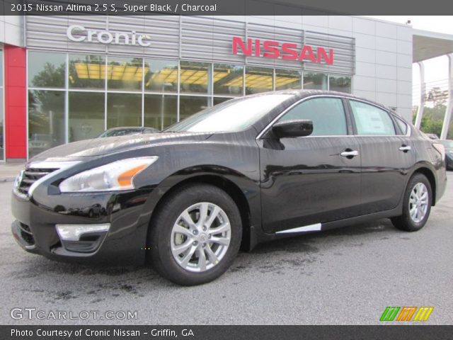 2015 Nissan Altima 2.5 S in Super Black