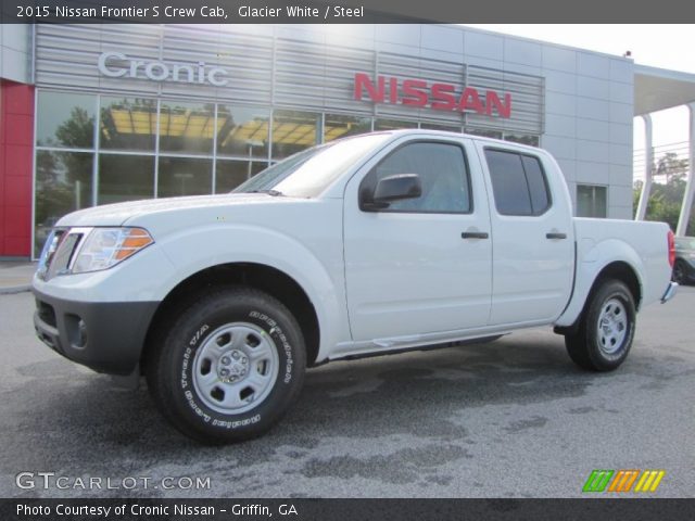 2015 Nissan Frontier S Crew Cab in Glacier White