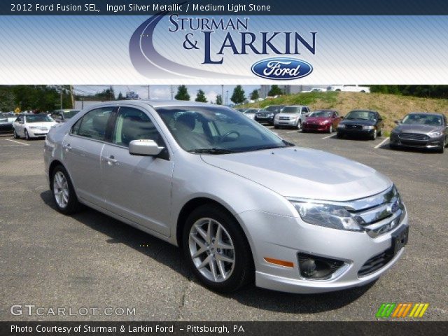 2012 Ford Fusion SEL in Ingot Silver Metallic