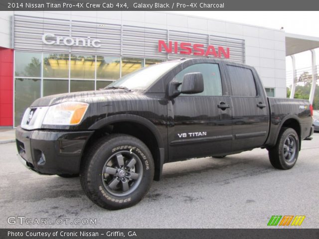2014 Nissan Titan Pro-4X Crew Cab 4x4 in Galaxy Black