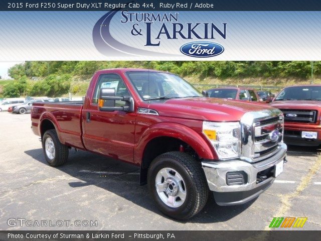 2015 Ford F250 Super Duty XLT Regular Cab 4x4 in Ruby Red