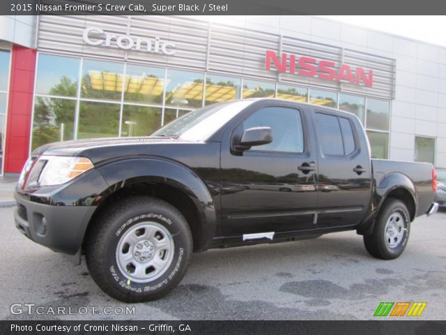 2015 Nissan Frontier S Crew Cab in Super Black
