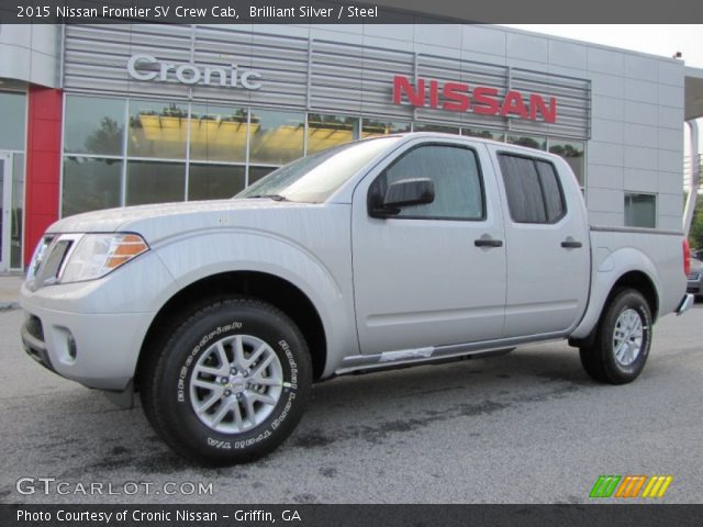 2015 Nissan Frontier SV Crew Cab in Brilliant Silver