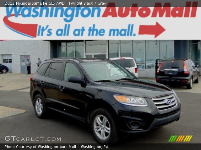 2012 Hyundai Santa Fe GLS AWD in Twilight Black