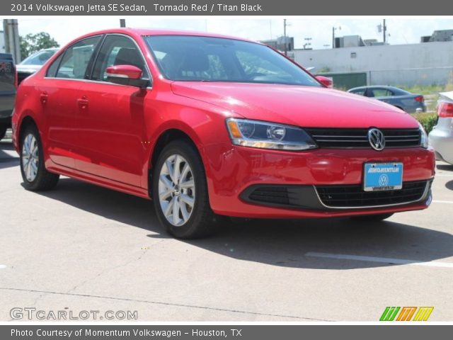 2014 Volkswagen Jetta SE Sedan in Tornado Red