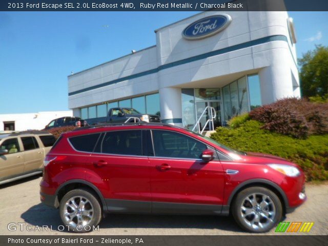 2013 Ford Escape SEL 2.0L EcoBoost 4WD in Ruby Red Metallic