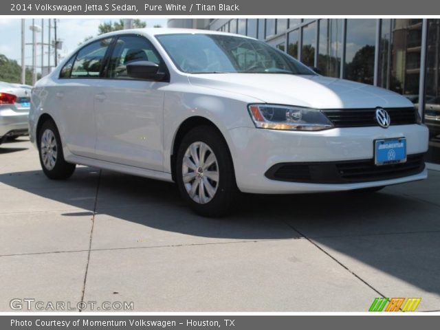 2014 Volkswagen Jetta S Sedan in Pure White