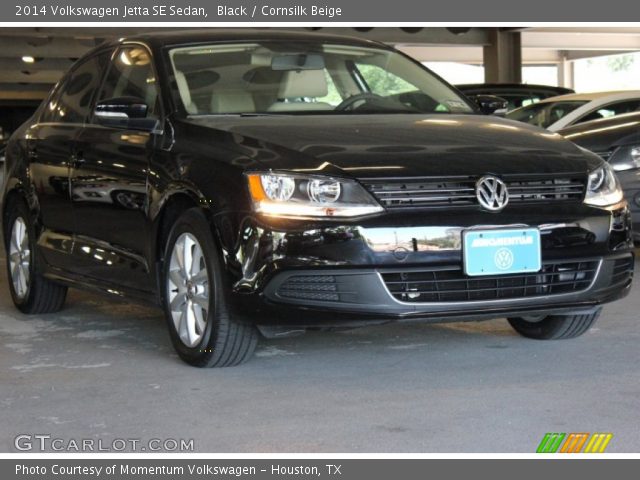 2014 Volkswagen Jetta SE Sedan in Black
