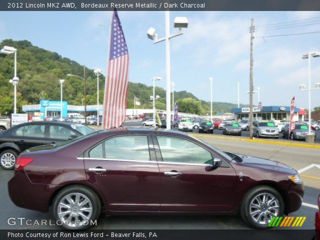 2012 Lincoln MKZ AWD in Bordeaux Reserve Metallic