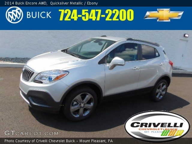 2014 Buick Encore AWD in Quicksilver Metallic