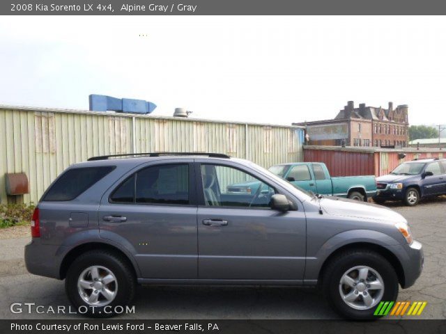 2008 Kia Sorento LX 4x4 in Alpine Gray