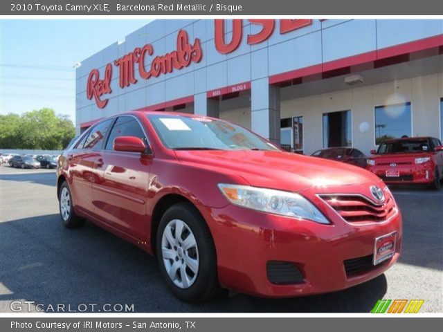2010 Toyota Camry XLE in Barcelona Red Metallic
