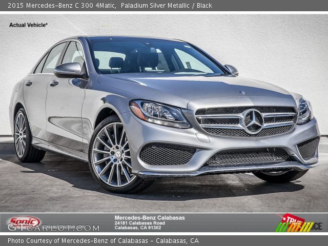 2015 Mercedes-Benz C 300 4Matic in Paladium Silver Metallic