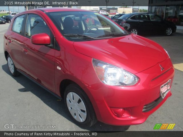 2015 Mitsubishi Mirage DE in Infrared