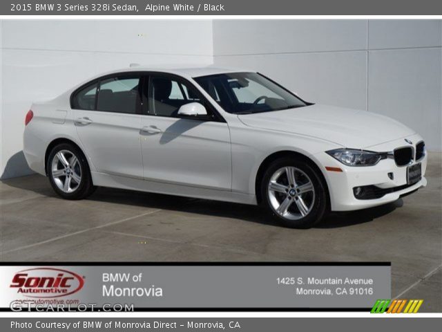 2015 BMW 3 Series 328i Sedan in Alpine White