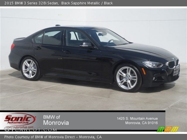 2015 BMW 3 Series 328i Sedan in Black Sapphire Metallic
