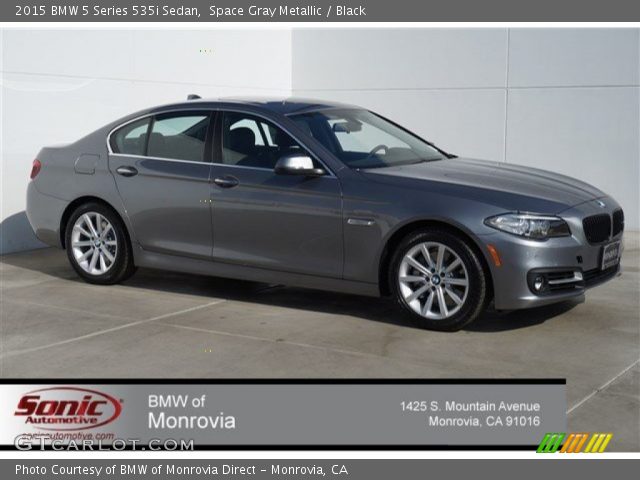 2015 BMW 5 Series 535i Sedan in Space Gray Metallic