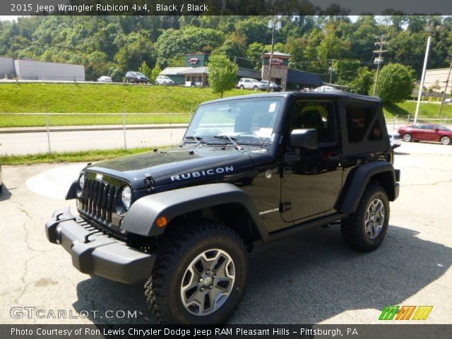 2015 Jeep Wrangler Rubicon 4x4 in Black