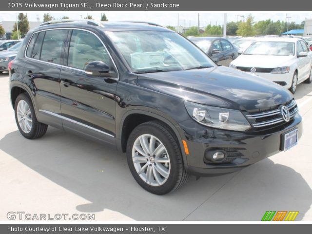 2015 Volkswagen Tiguan SEL in Deep Black Pearl