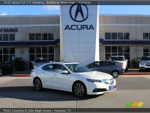 2015 Acura TLX 3.5 Advance in Bellanova White Pearl