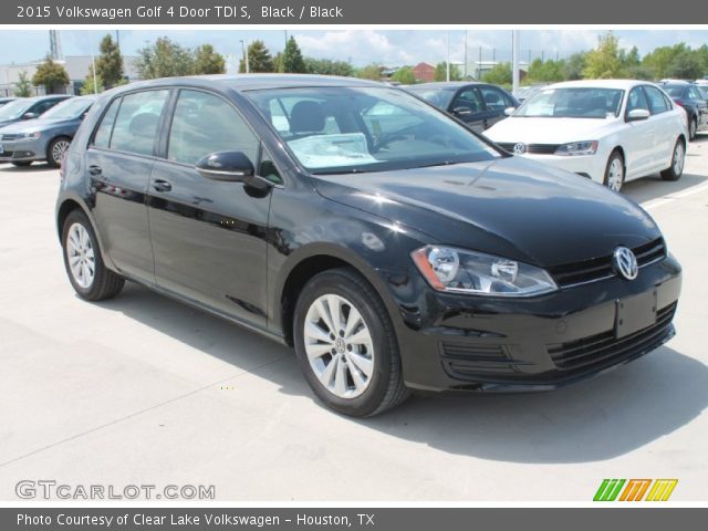 2015 Volkswagen Golf 4 Door TDI S in Black
