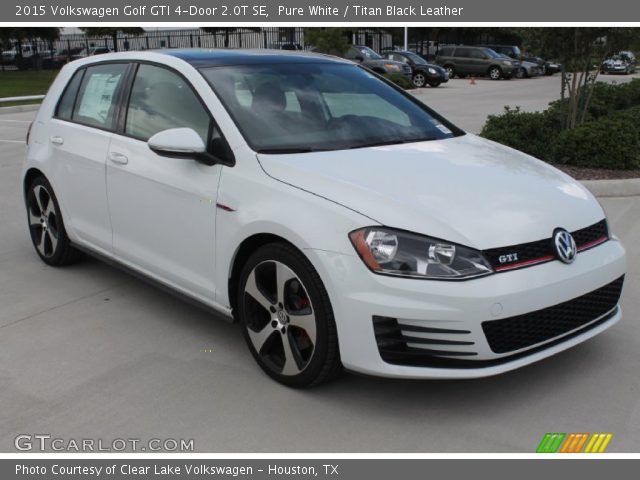 2015 Volkswagen Golf GTI 4-Door 2.0T SE in Pure White