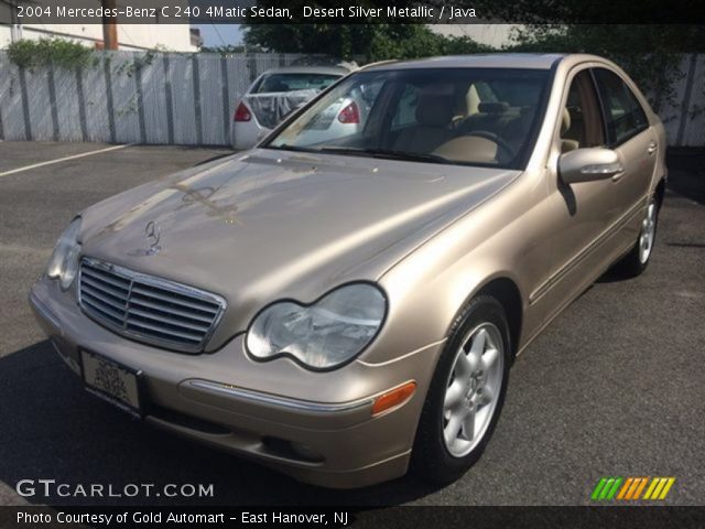 2004 Mercedes-Benz C 240 4Matic Sedan in Desert Silver Metallic