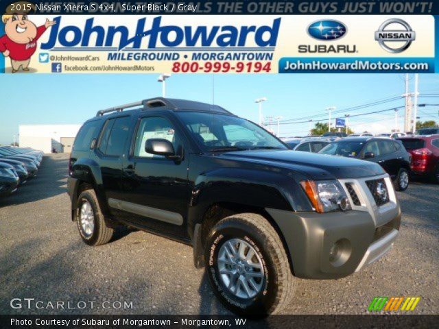 2015 Nissan Xterra S 4x4 in Super Black