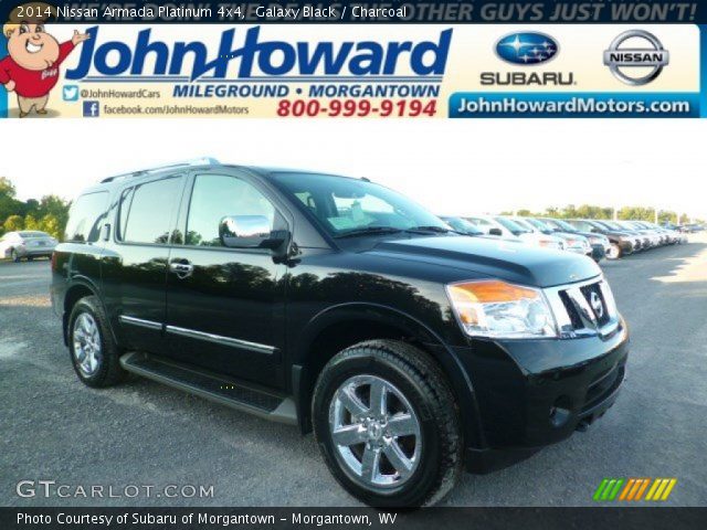 2014 Nissan Armada Platinum 4x4 in Galaxy Black