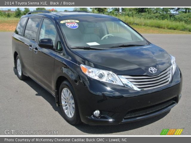 2014 Toyota Sienna XLE in Black