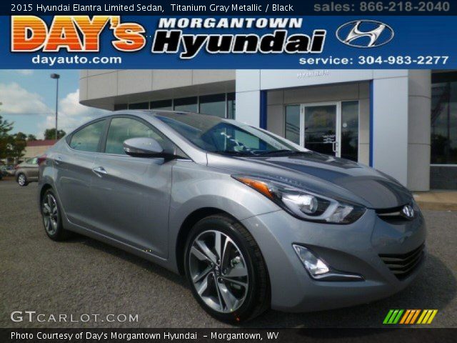 2015 Hyundai Elantra Limited Sedan in Titanium Gray Metallic