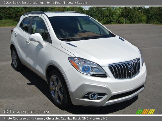 2014 Buick Encore Leather in White Pearl Tricoat