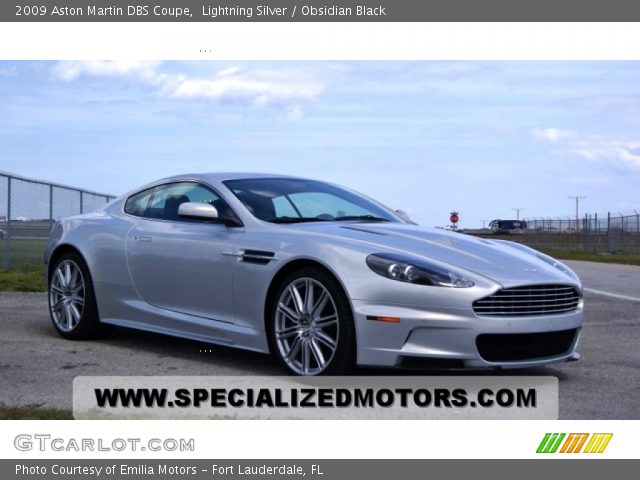 2009 Aston Martin DBS Coupe in Lightning Silver