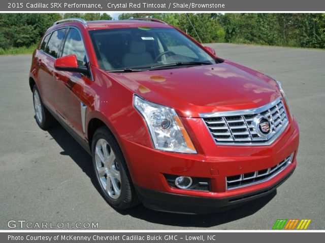 2015 Cadillac SRX Performance in Crystal Red Tintcoat