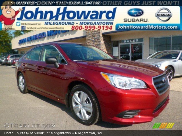 2015 Subaru Legacy 2.5i in Venetian Red Pearl