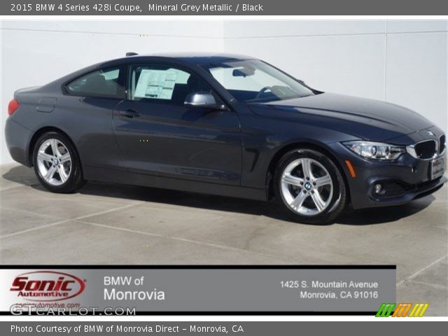 2015 BMW 4 Series 428i Coupe in Mineral Grey Metallic