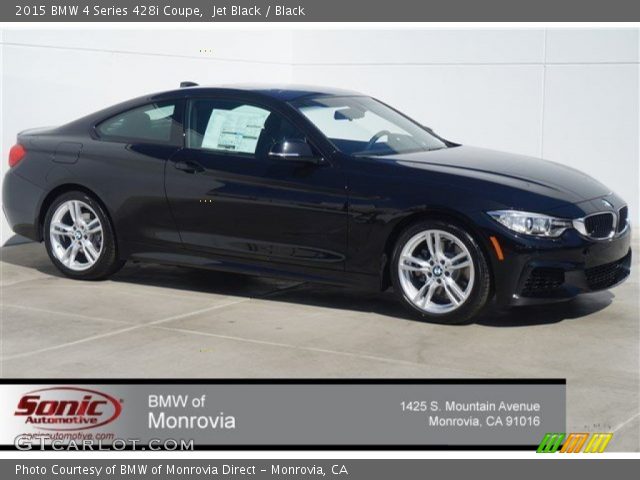 2015 BMW 4 Series 428i Coupe in Jet Black