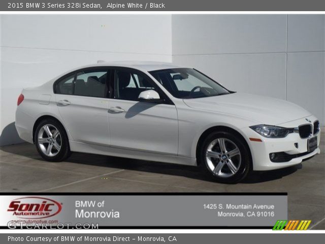 2015 BMW 3 Series 328i Sedan in Alpine White