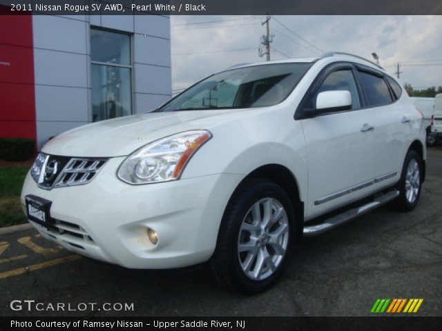 2011 Nissan Rogue SV AWD in Pearl White