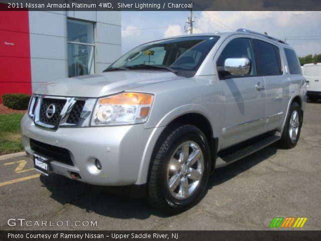 2011 Nissan Armada Platinum 4WD in Silver Lightning