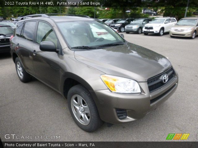 2012 Toyota RAV4 I4 4WD in Pyrite Mica