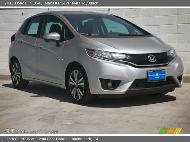 2015 Honda Fit EX-L in Alabaster Silver Metallic