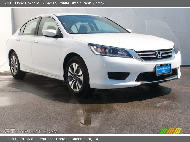 2015 Honda Accord LX Sedan in White Orchid Pearl