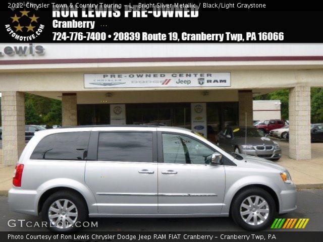 2012 Chrysler Town & Country Touring - L in Bright Silver Metallic