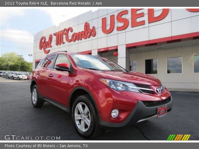 2013 Toyota RAV4 XLE in Barcelona Red Metallic
